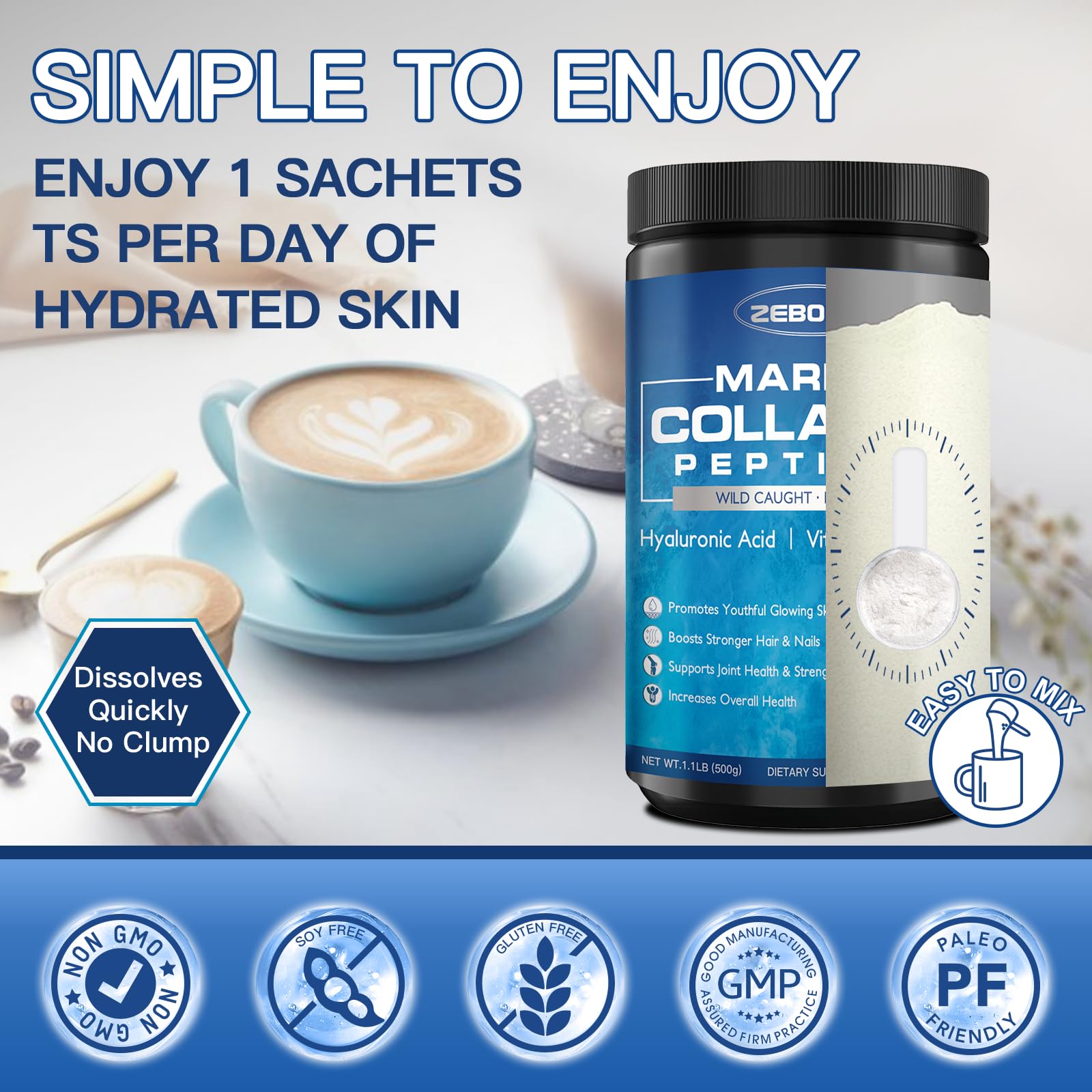 ZEBORA Formule beauté marine, routine bien-être facile à intégrer.