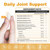 Capsules Zebora Glucosamine Chondroitine, utilisation facile pour mobilité quotidienne.