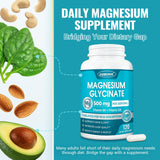 ZEBORA Magnésium Glycinate 500 mg — scène relaxation et sommeil potentiel