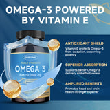 Etiquette claire ZEBORA Omega-3, informations transparentes.