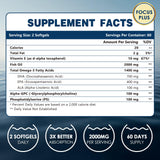 ZEBORA Omega-3: dosage quotidien en gélules pour énergie et concentration