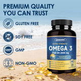 ZEBORA Omega-3: morue sauvage norvégienne source durable