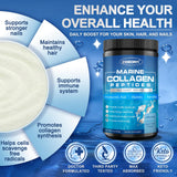 ZEBORA Preparation boisson collagene, mélange simple dans eau ou jus.
