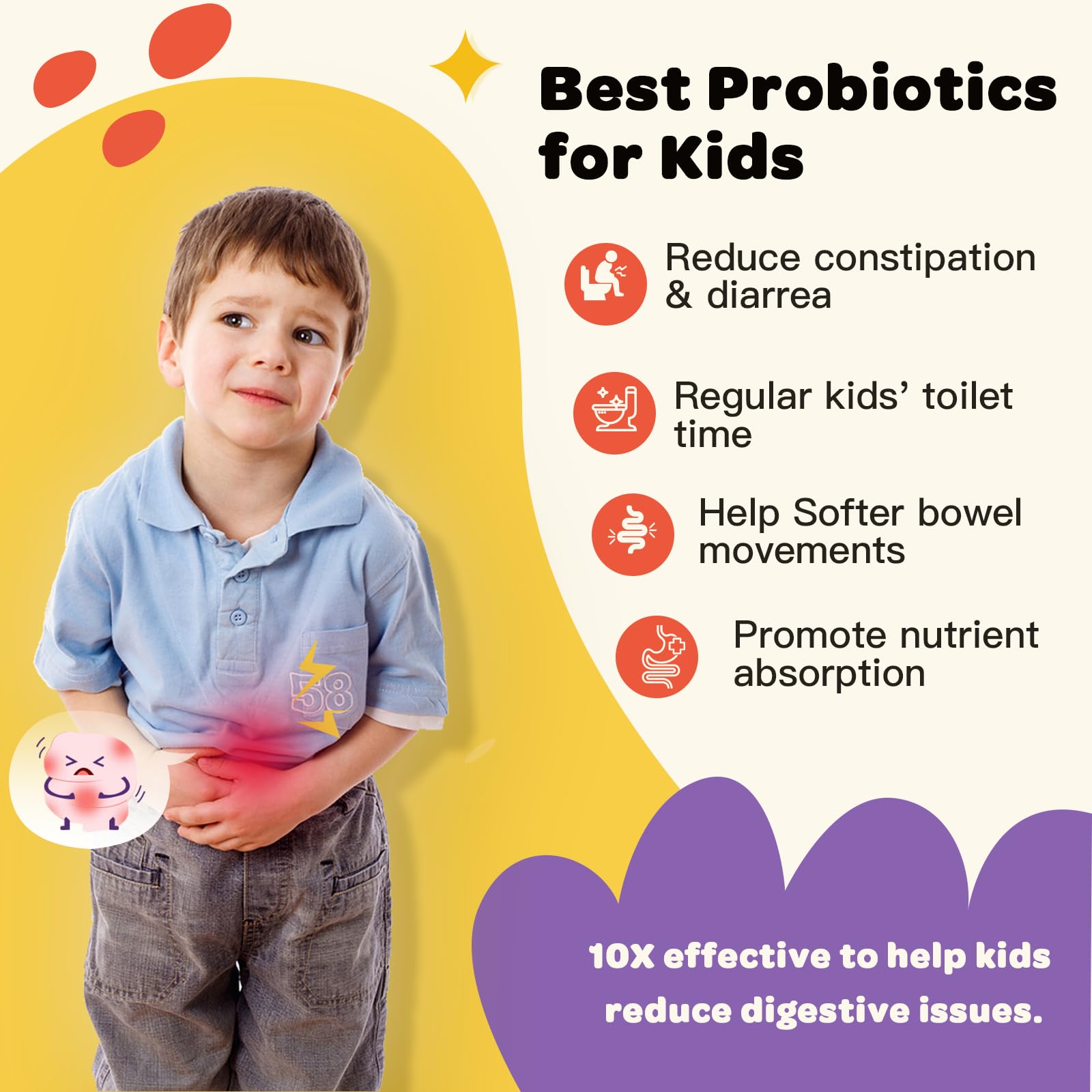 Zinc et vitamine C inclus dans Zebora Enfant pour le soutien immunitaire.