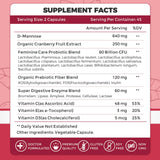 ZEBORA probiotiques femmes – capsules visibles pour l'équilibre intime.