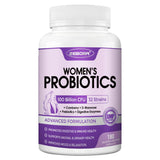 ZEBORA Probiotiques femmes — flacon, soutien digestif quotidien.