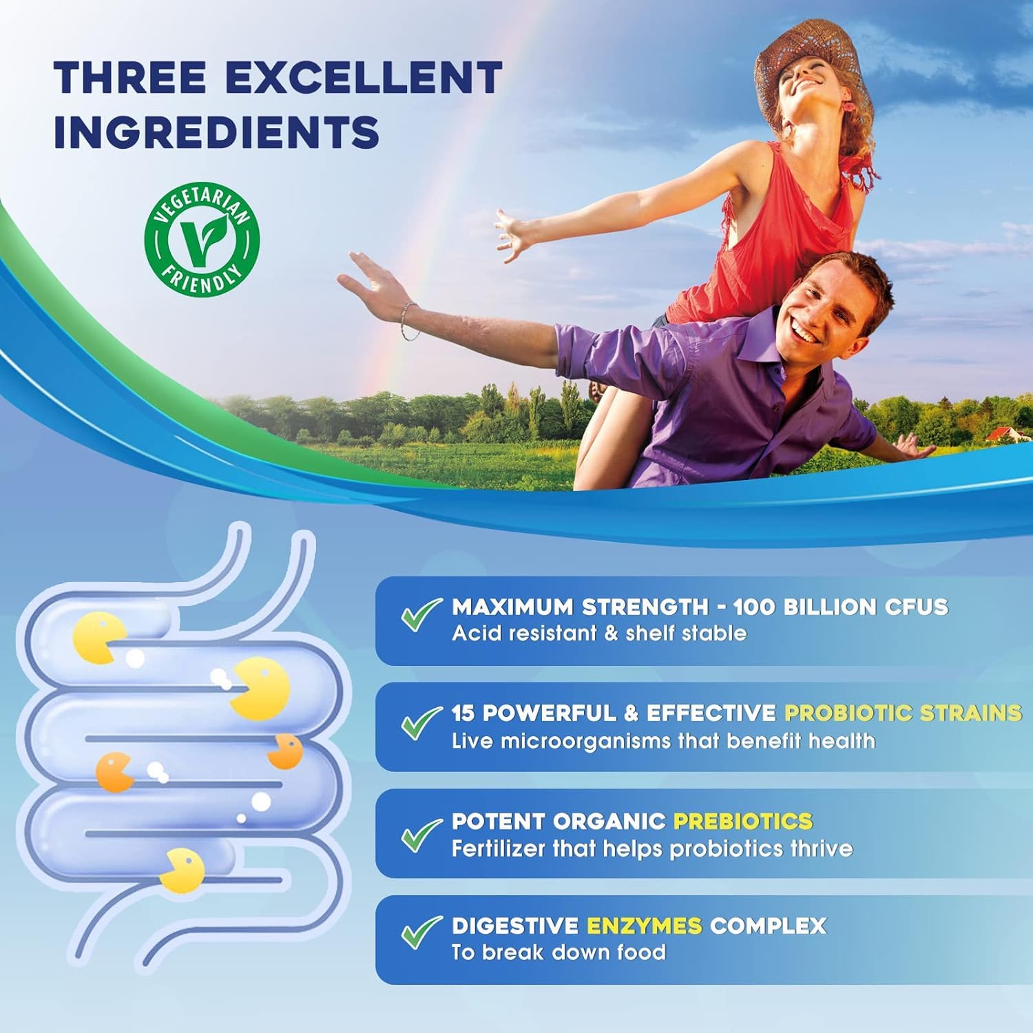 ZEBORA Probiotiques capsules: pratique pour femme et homme