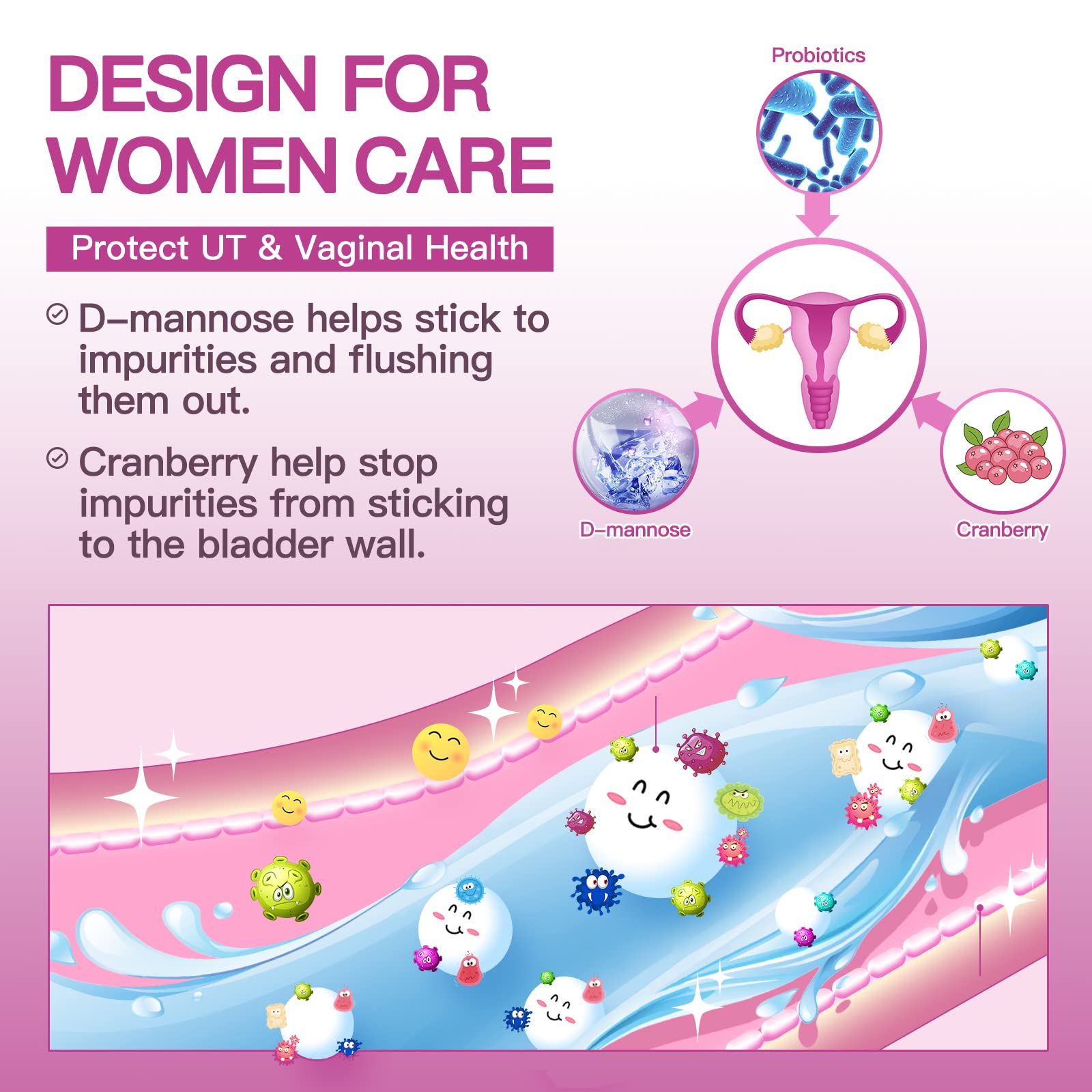 ZEBORA Probiorics femmes, verre de dilution pour prise quotidienne.