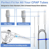 Zebrater brosse pour jonctions CPAP 22 mm et 15 mm, nettoyage précis.