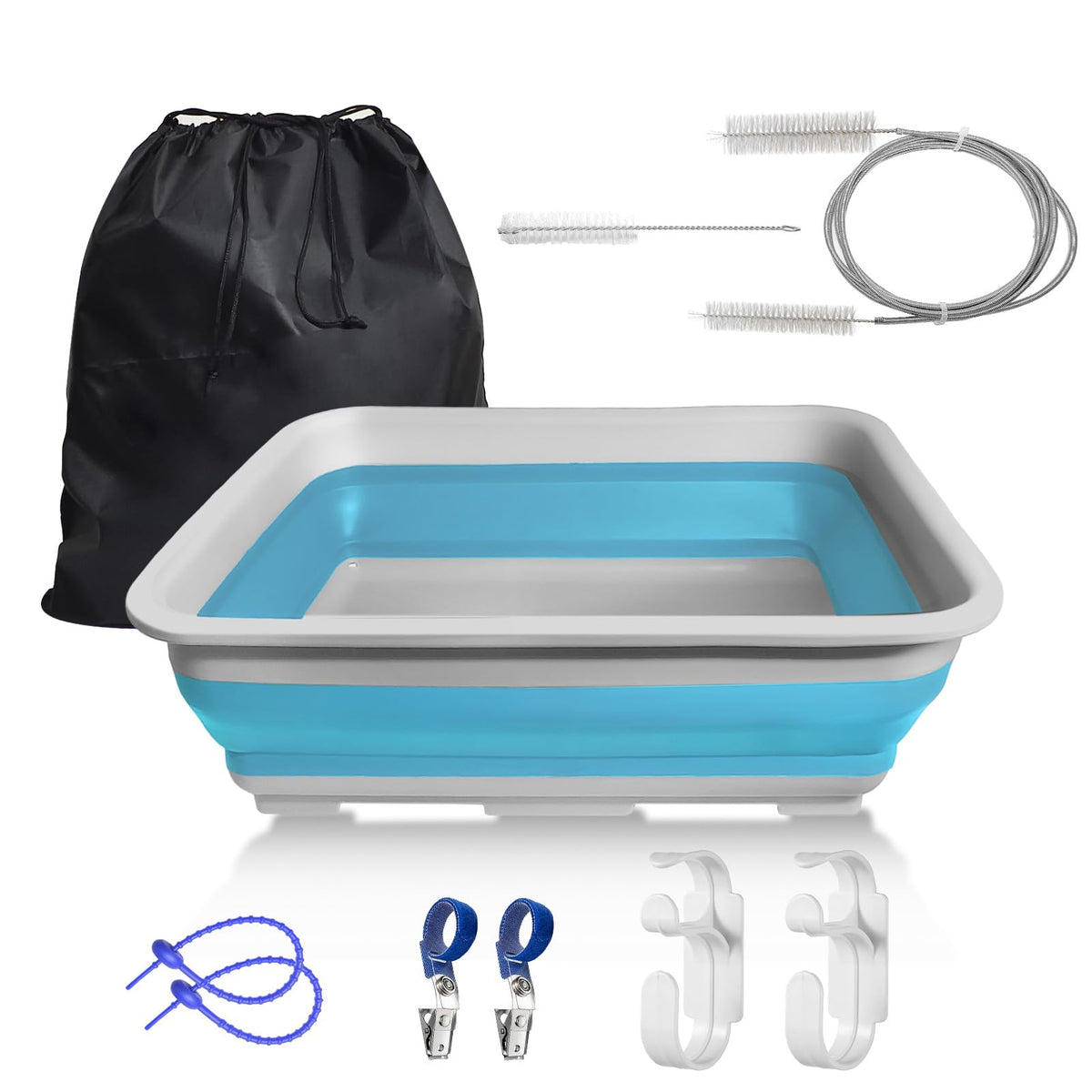 Zebrater kit CPAP nettoyage ensemble, pratique tout-en-un pour votre matériel.