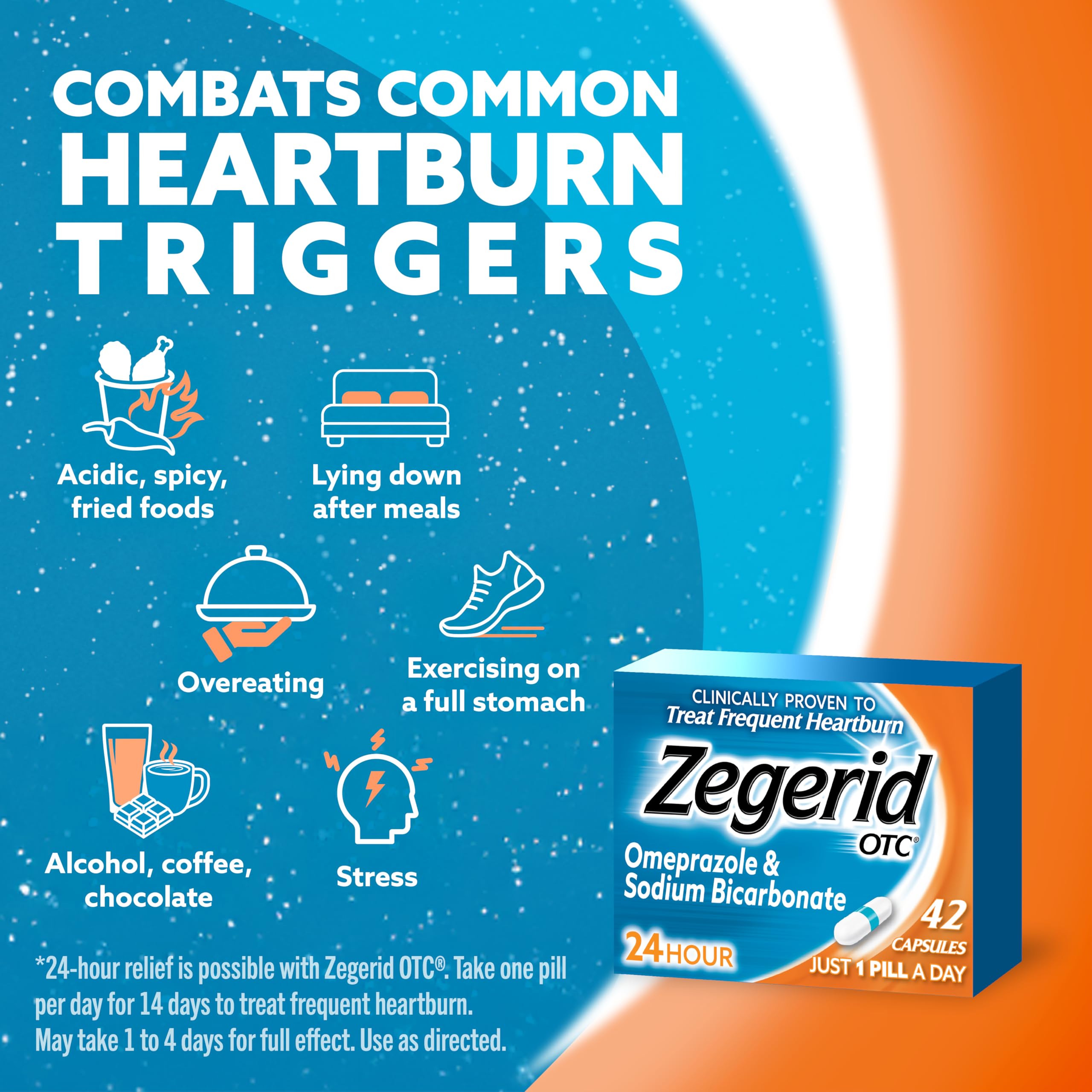 Bicarbonate-sodium Zegerid OTC: tampon améliorant l’absorption pour efficacité durable.