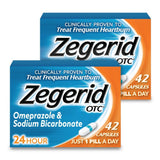 Zegerid OTC – bouteille de pilules, soulagement possible des brûlures d'estomac