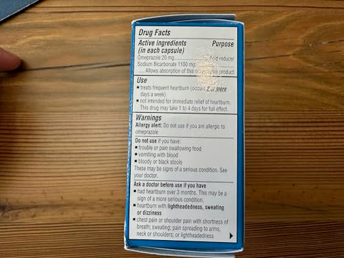 Zegerid OTC – aperçu du confort gastrique potentiel.