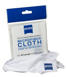 Lingette microfibre ZEISS jumbo pour optiques, nettoyage sans traces et réutilisable