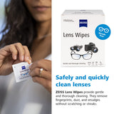 LINGETTES ZEISS emballage individuel portable pour usage quotidien