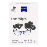 ZEISS Lingettes lentilles 120-lot boite: nettoyage précis des lentilles en déplacement.
