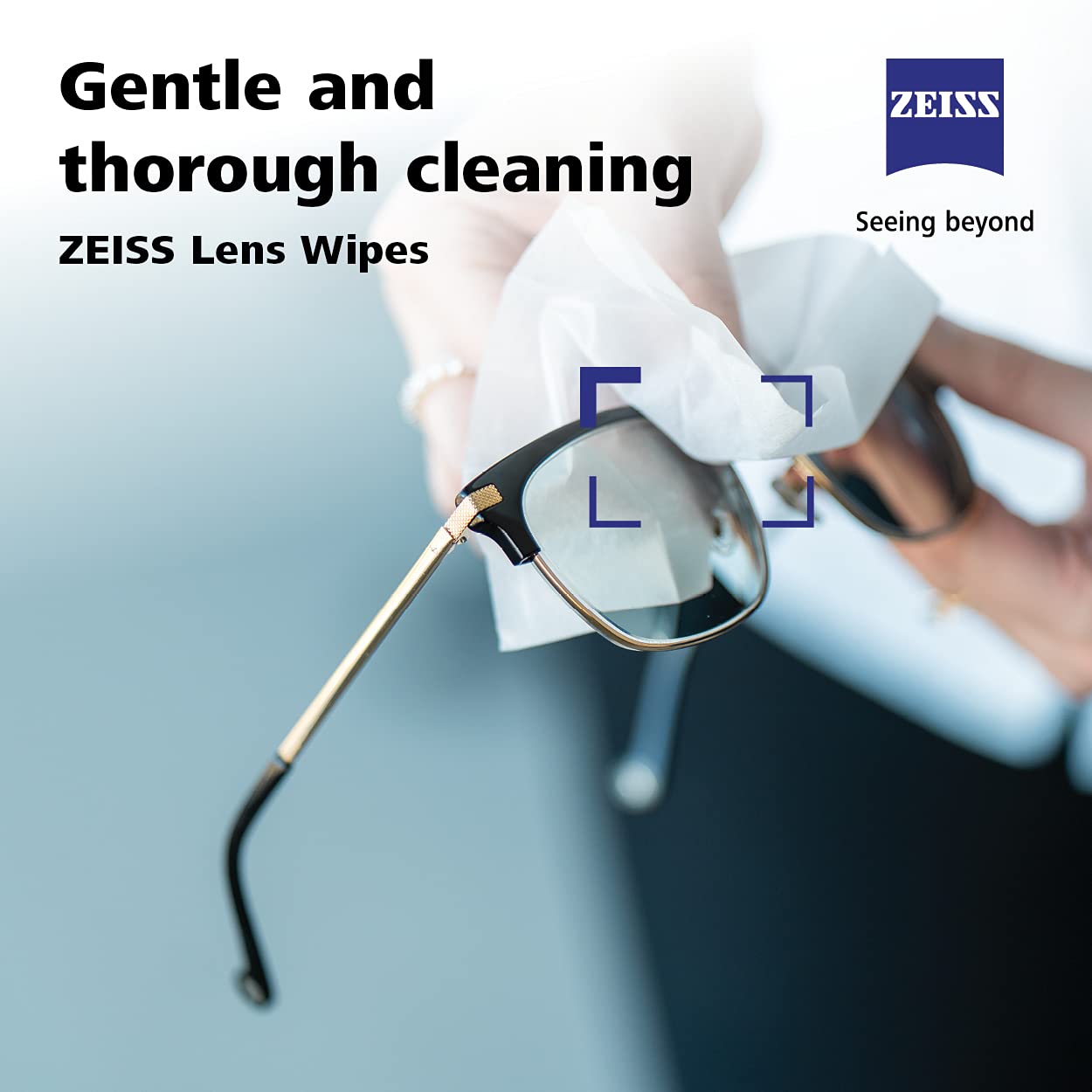 LINGETTES ZEISS nettoyage lentilles sans rayures sur surfaces optiques