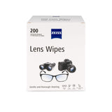 LINGETTES ZEISS préhumidifiées nettoyant lentilles, emballage individuel pratique pour le voyage