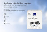 ZEISS lingettes usage quotidien nettoyage rapide lunettes et soleil