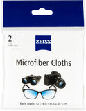 Chiffon microfibre ZEISS pour lentilles, nettoyage sans traces.