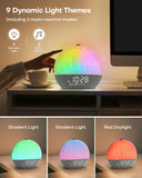 Zelaclock Mode Ambiance Bougie : éclairage chaleureux pour créer une atmosphère intime.