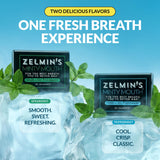 Zelmin's utilisation après repas, rafraîchissement rapide de l’haleine.