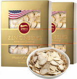 Zen Ginseng — emballage des tranches de ginseng américain du Wisconsin pour énergie naturelle.