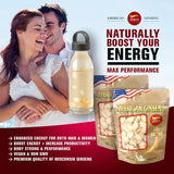 Zen Ginseng – tranches américain infusion, usage pratique dans une boisson chaude.