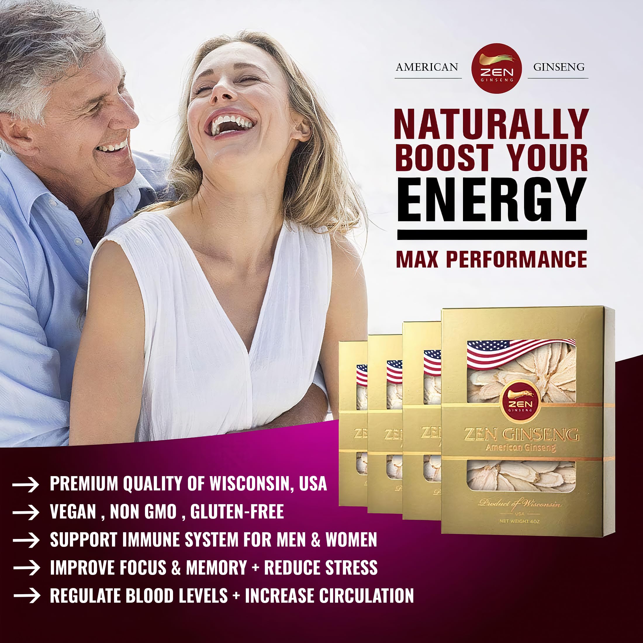 Zen Ginseng – tranches ginseng détail texture, riche en saveurs naturelles pour vos moments de pause.