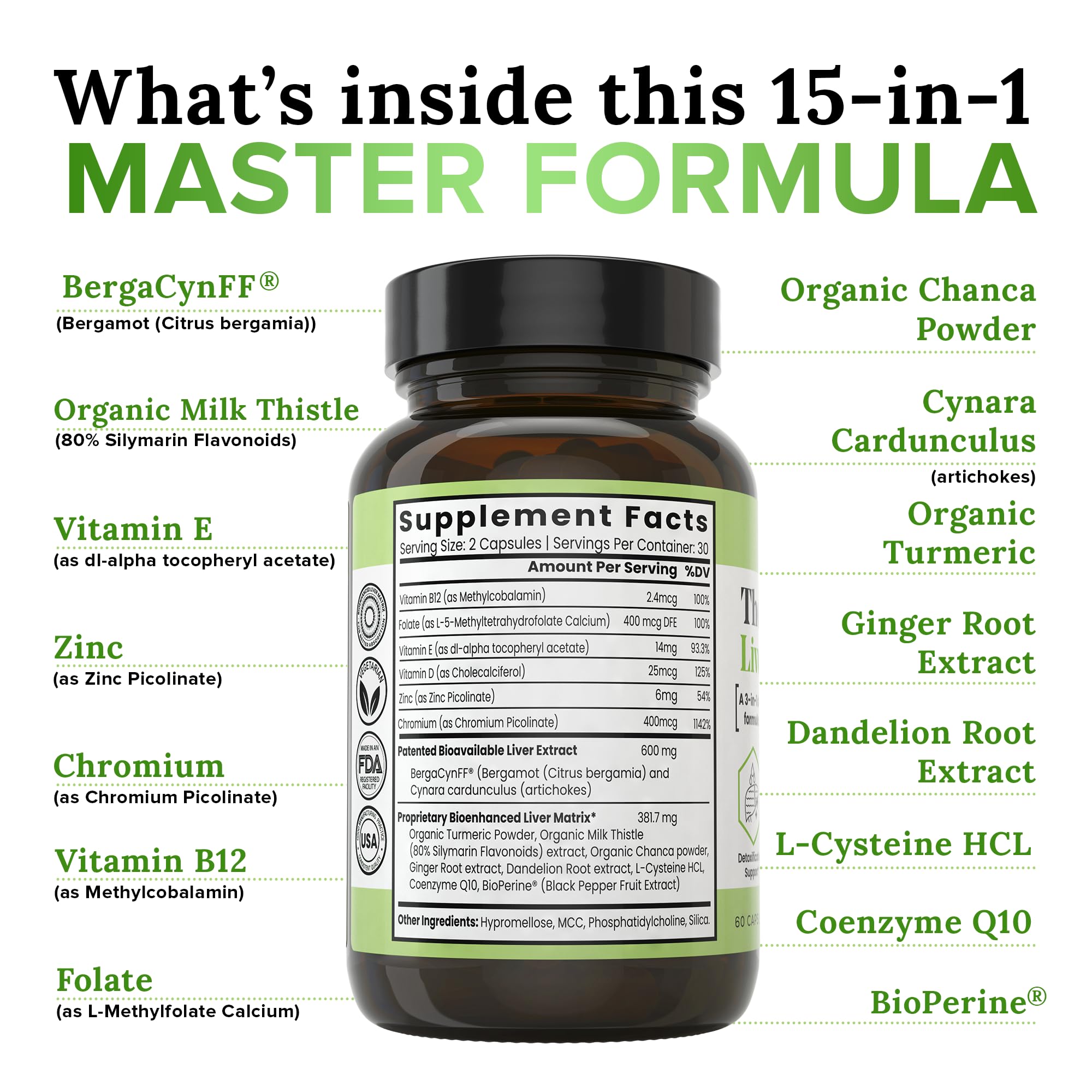 Zen Nutrients Curcuma Bio — plante anti-inflammation naturelle pour le foie.