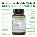 Zen Nutrients Curcuma Bio — plante anti-inflammation naturelle pour le foie.