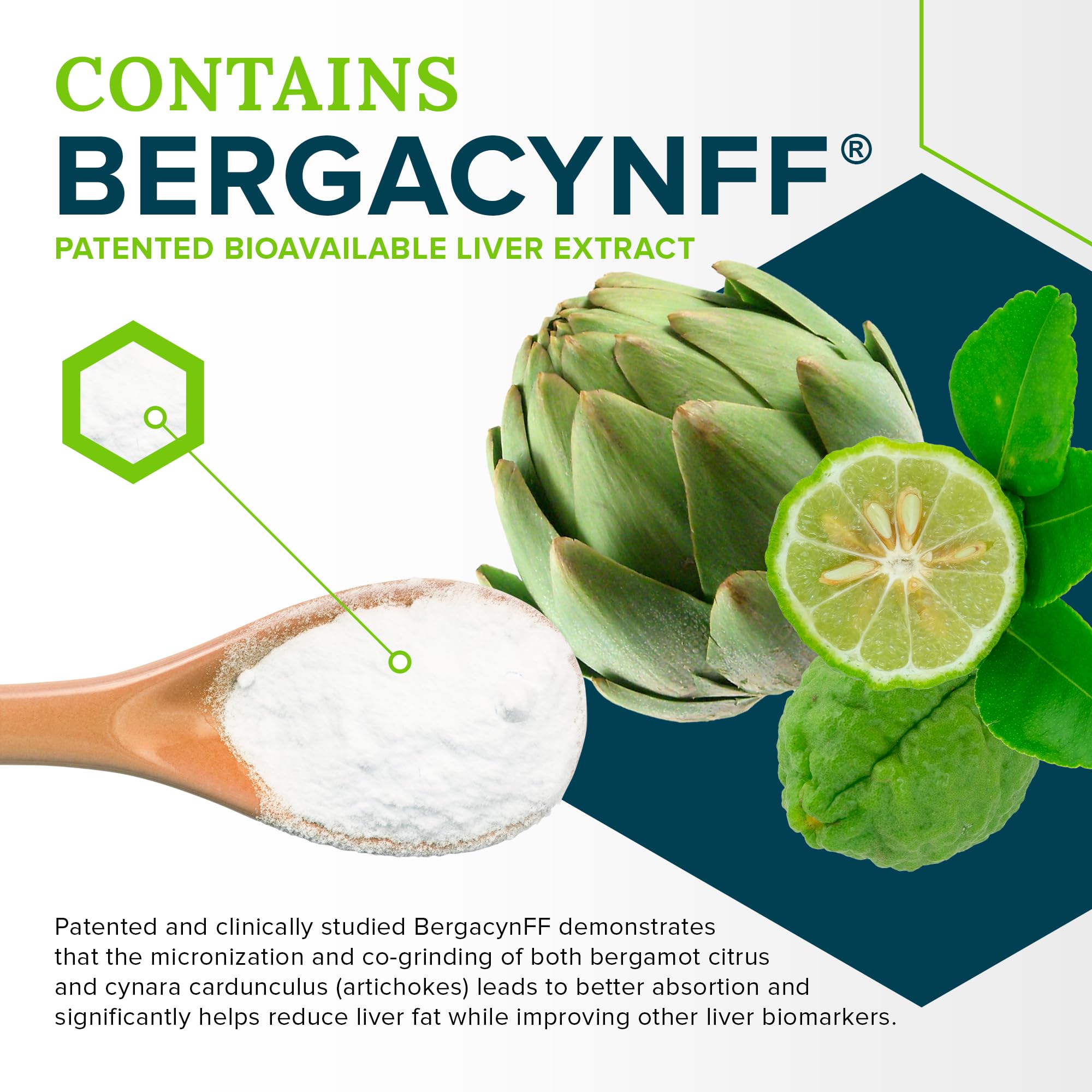 Zen Nutrients Mélange Bergacyn FF — absorption améliorée et soutien du foie.