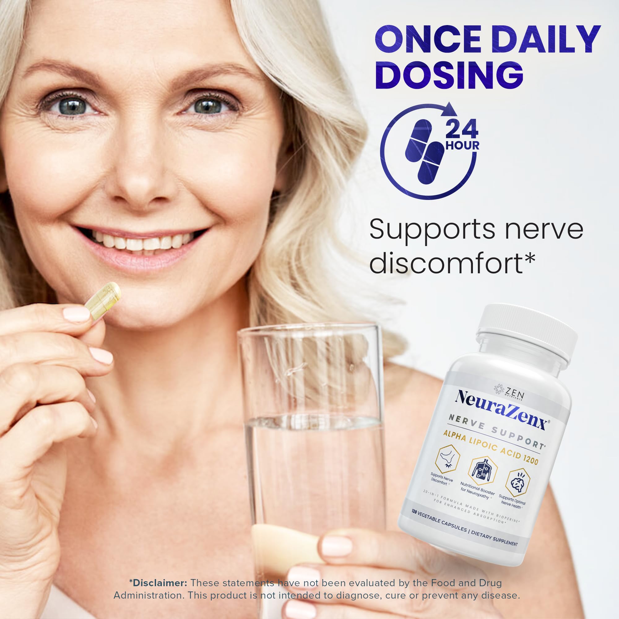 Curcuma dans NeuraZenX, propriétés naturelles anti-inflammatoires.
