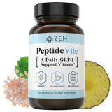 Zen Nutrients PeptideVite: bouteille de capsules pour le soutien digestif potentiel
