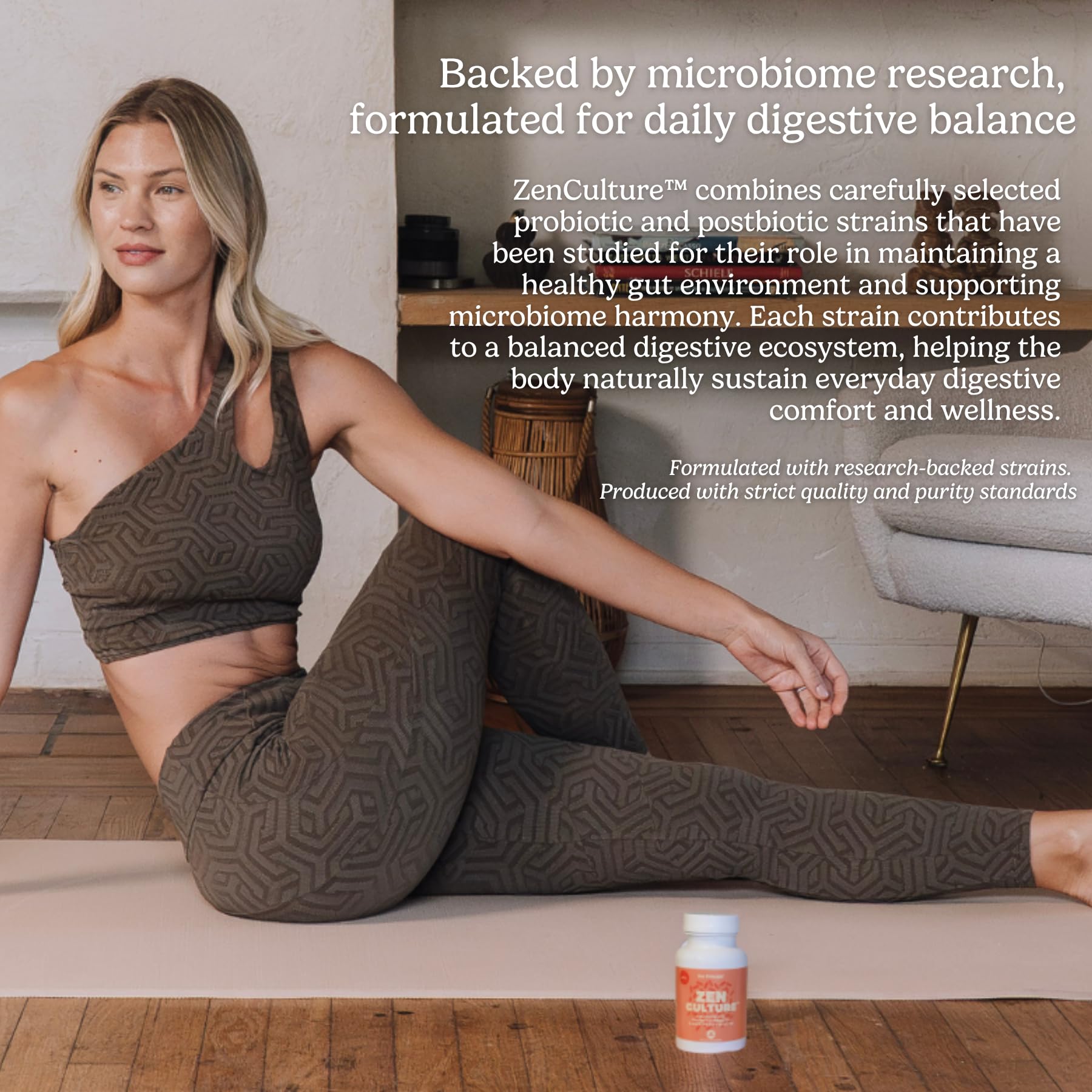 Zen Principle Zenculture CoreBiome butyrate : postbiotique soutenant l’épithélium intestinal.