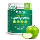 Zena Nutrition Bouteille Poudre Vert – boost quotidien grâce aux superaliments