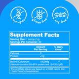Colostrum Bovin Zena Nutrition — mélange facile dans un verre pour une boisson rafraîchissante.