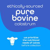 Colostrum Bovin Zena Nutrition — poudre non aromatisée, facile à intégrer sans altérer le goût.