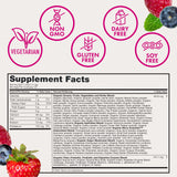 Format pratique Zena Nutrition, dose journalière facile à transporter.