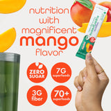 Mélange champignons Zena Nutrition: cordyceps et reishi pour un rituel bien-être.