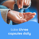 Prise quotidienne simple: trois capsules par jour