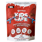 ZENBEAN Café Enfant Latte Originale – bouteille prête à mélanger pour le petit-déjeuner.