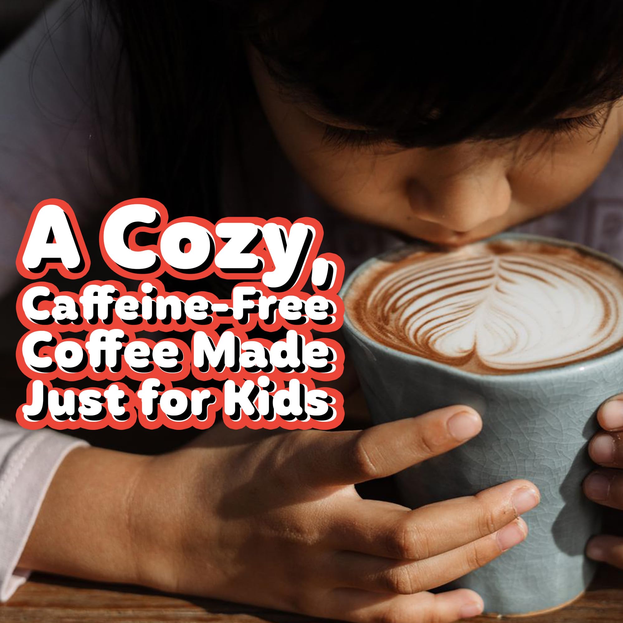 ZENBEAN Café Enfant Latte – dose simple à mesurer pour une préparation rapide.