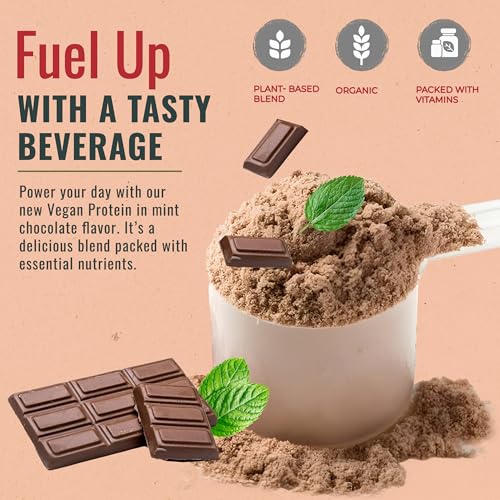 Zenbodi Fuel Scoop Protéine menthe chocolat, dose pratique pour shakes protéinés.