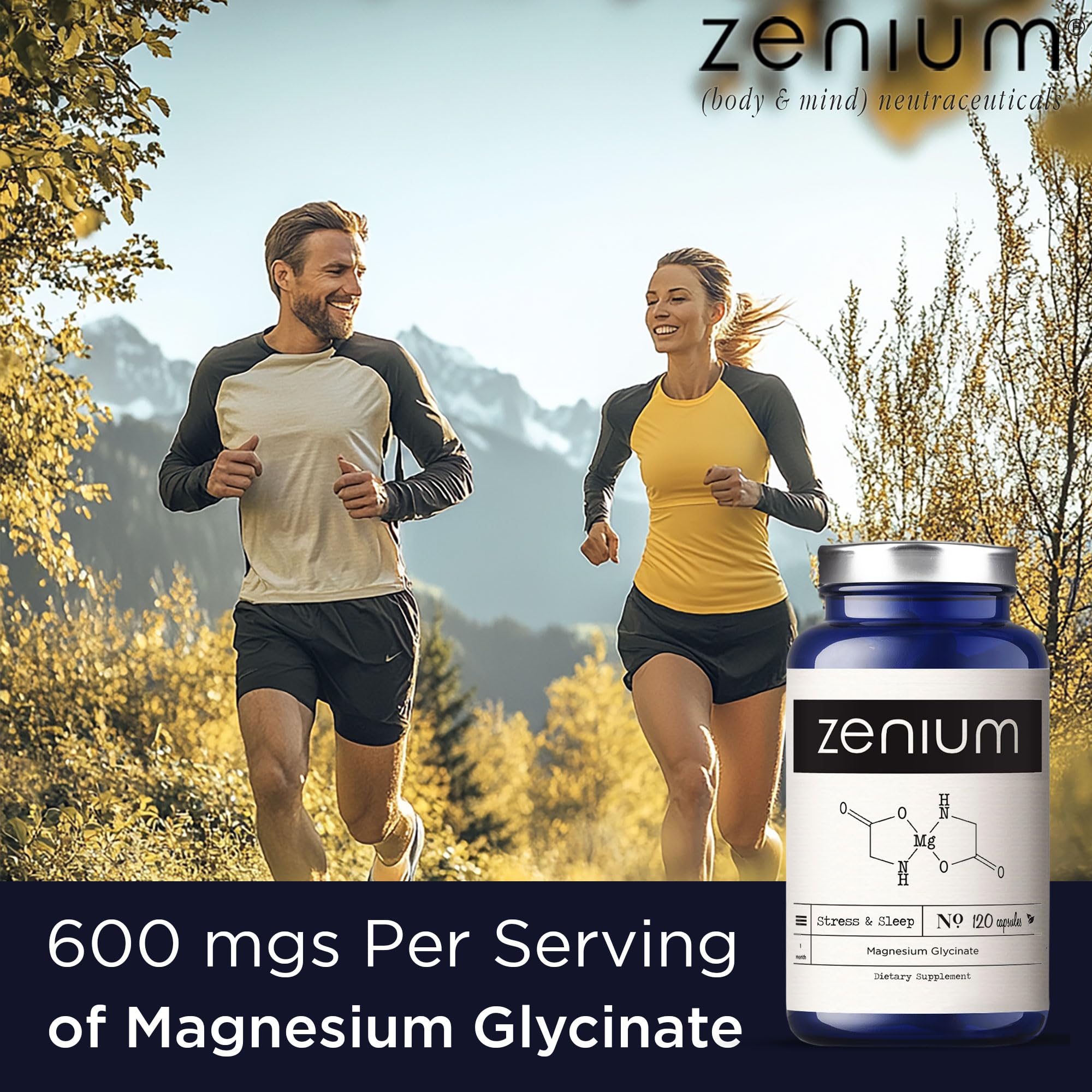 Zenium Magnésium Glycinate, garantie de 30 jours.
