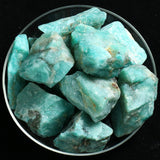 Zenkeeper amazonite — pierres brutes réunies en lot d'1 lb pour pratiques spirituelles
