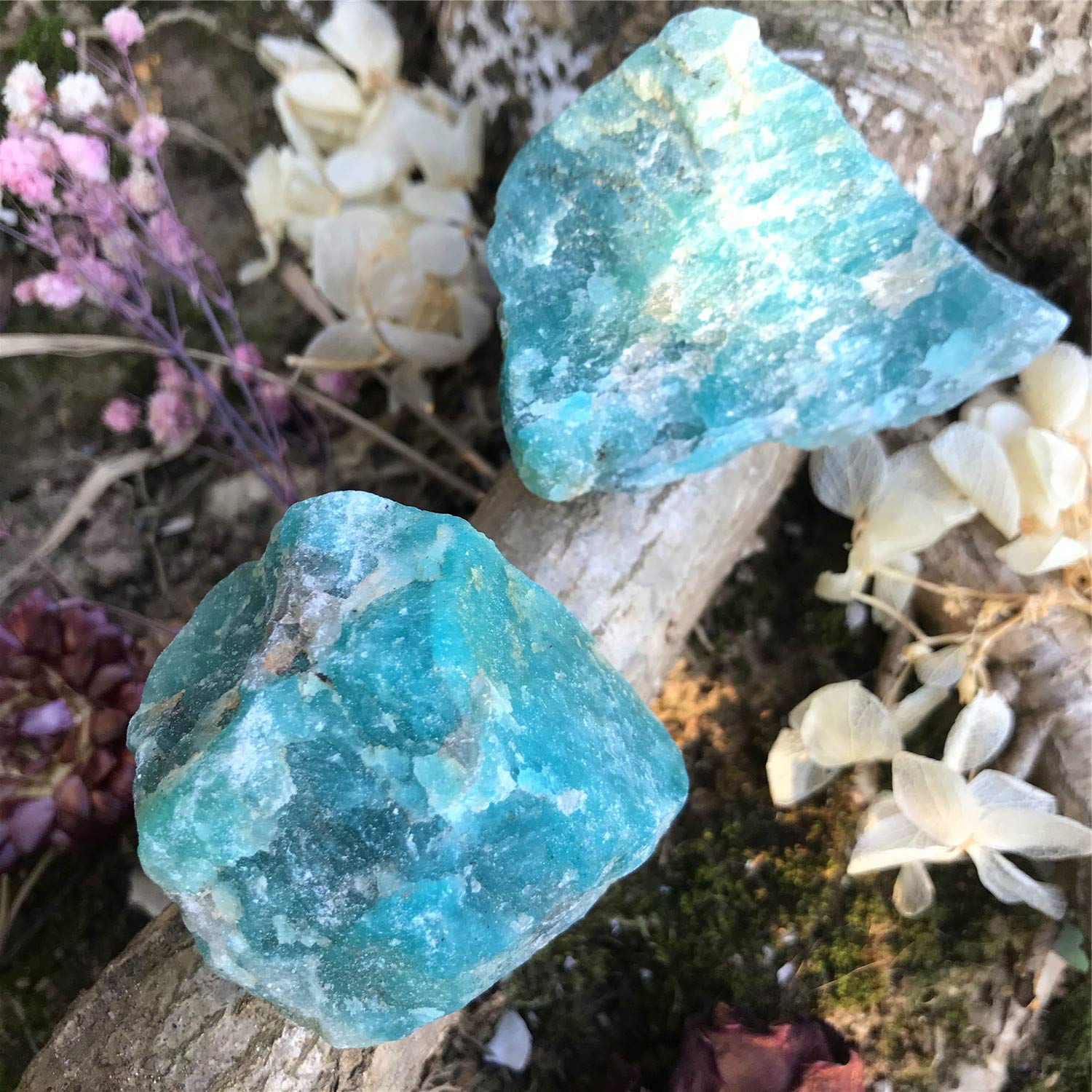 Zenkeeper amazonite — pierres naturelles, couleurs variées pour l'inspiration