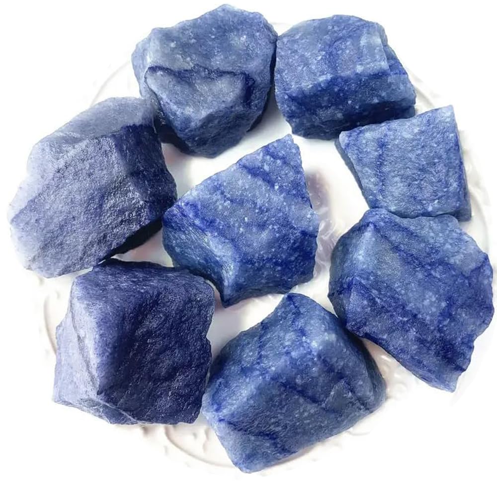 Zenkeeper aventurine bleue brute: méditation guidée et ambiance apaisante dans votre espace.