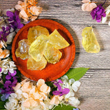 Citrine brute Zenkeeper: déco de cabinet et espace sacré avec charme naturel