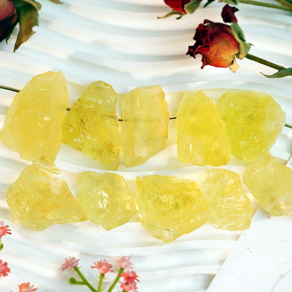 Citrine brute Zenkeeper: origine naturelle, pièce unique pour créations artisanales